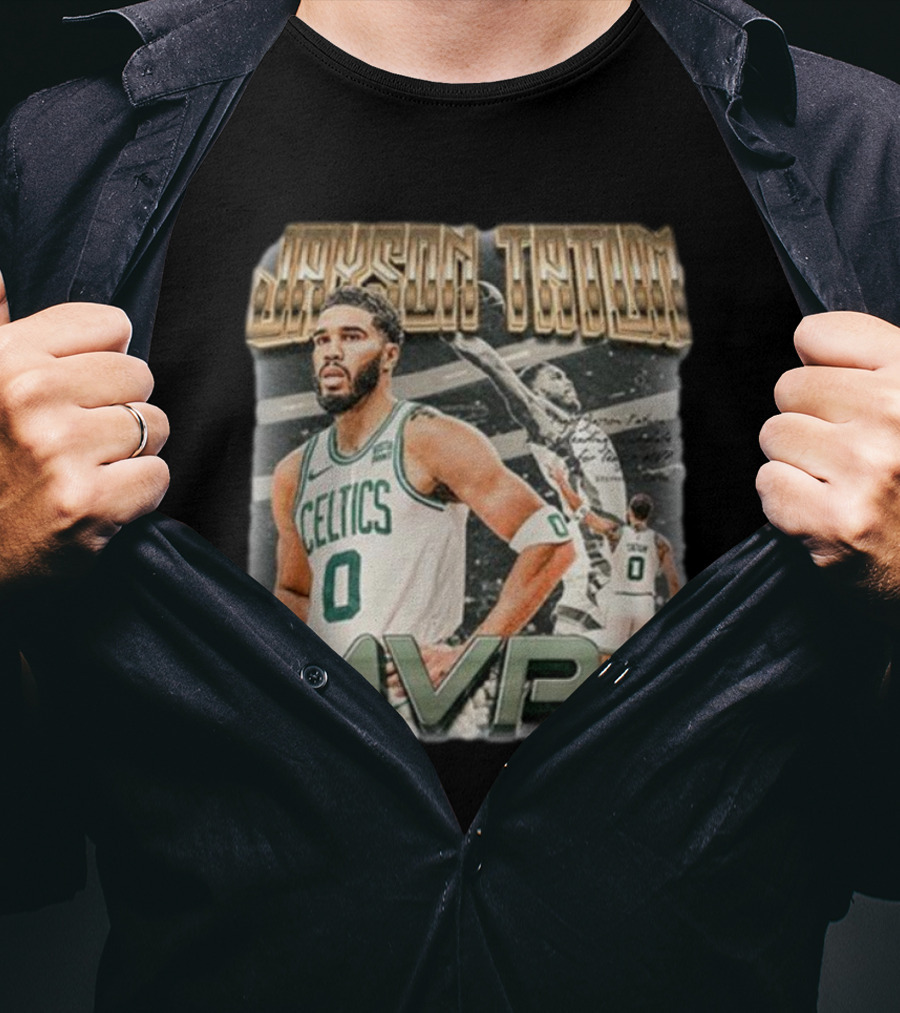 Kristaps Porzingis Jayson Tatum Celtics MVP T-Shirt