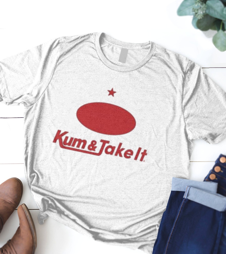 Kum And Take It Red Oval Star T-Shirt