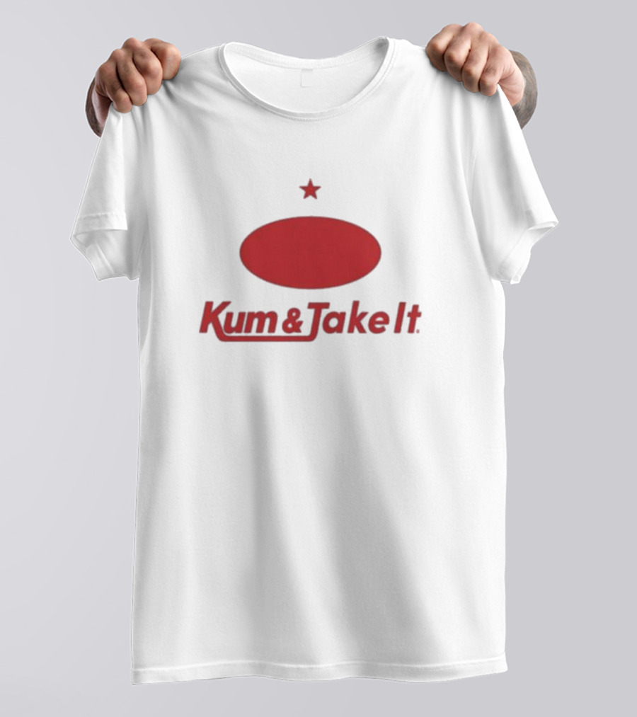 Kum And Take It Red Oval Star T-Shirt