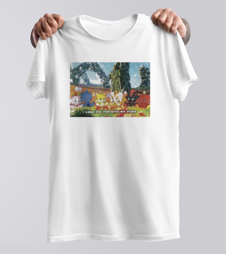 Mamono World All Character Chao I Value The Moments We Share T-Shirt