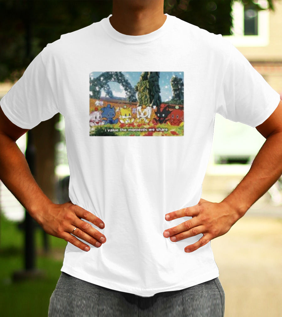 Mamono World All Character Chao I Value The Moments We Share T-Shirt