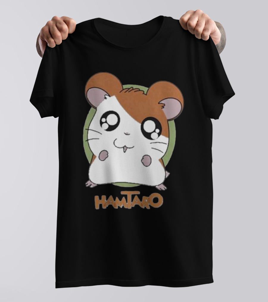 Mamono World Hamtaro Goataro Cute Hamster Friend T-Shirt