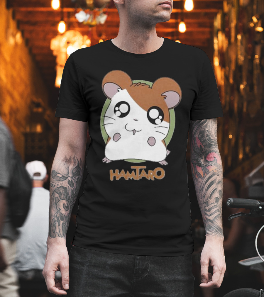 Mamono World Hamtaro Goataro Cute Hamster Friend T-Shirt
