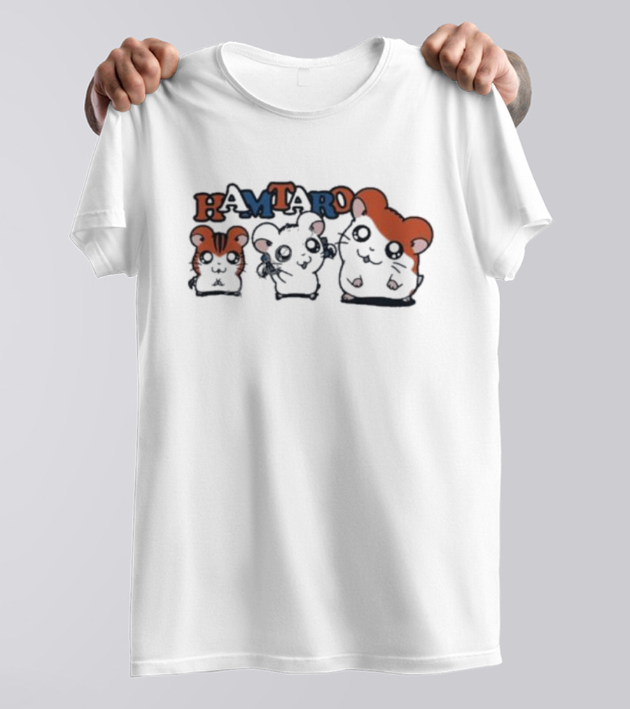 Mamono World Hamtaro Character Trio Pimpin' T-Shirt