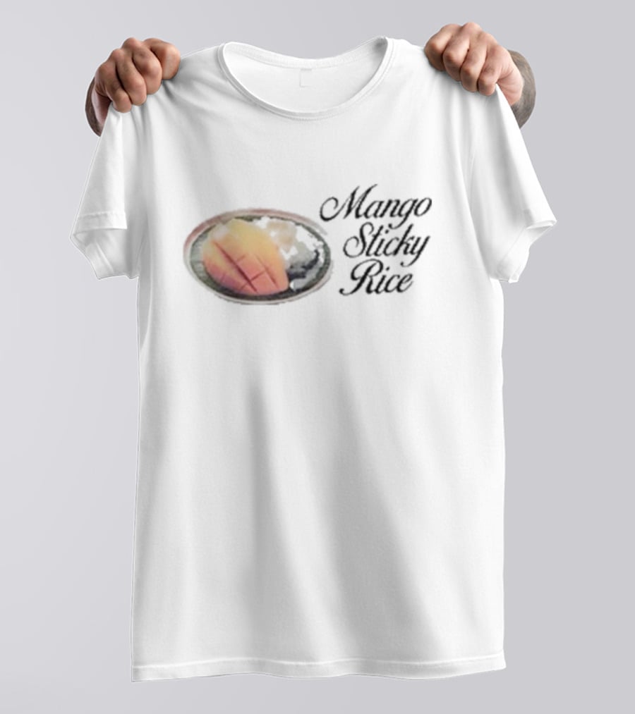 Mango Sticky Rice Tropical Fruit With Sticky Rice T-Shirt