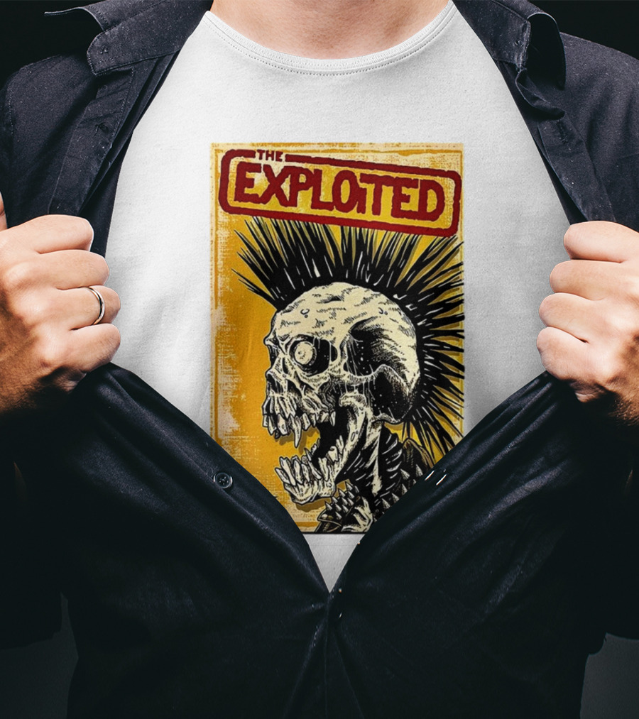 The Exploited Skull Riot Fest Chicago IL Sept 20-22 T-Shirt