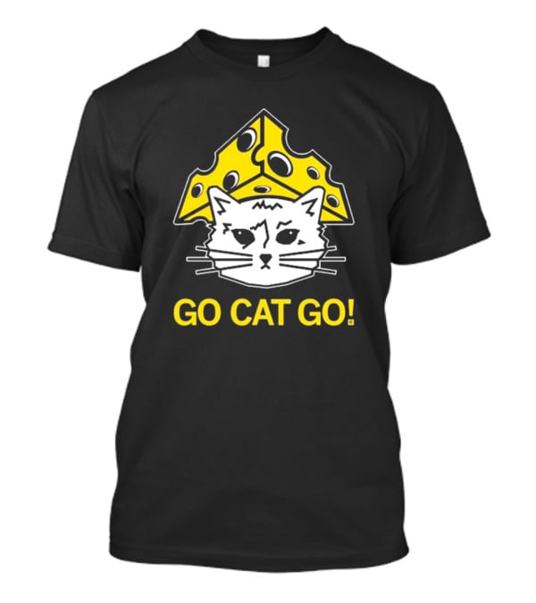 Raygun Cheesehead Go Cat Go T-Shirt