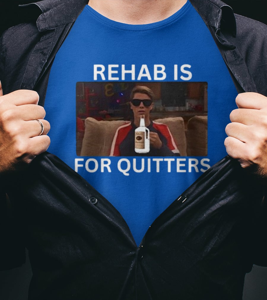 Unethical Threads Store Rehab Is For Quitters Henry Danger Meme T-Shirt