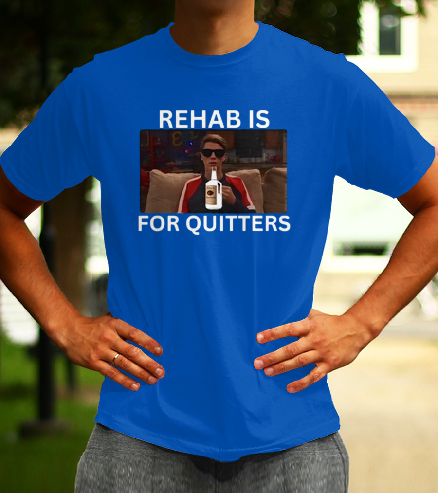 Unethical Threads Store Rehab Is For Quitters Henry Danger Meme T-Shirt