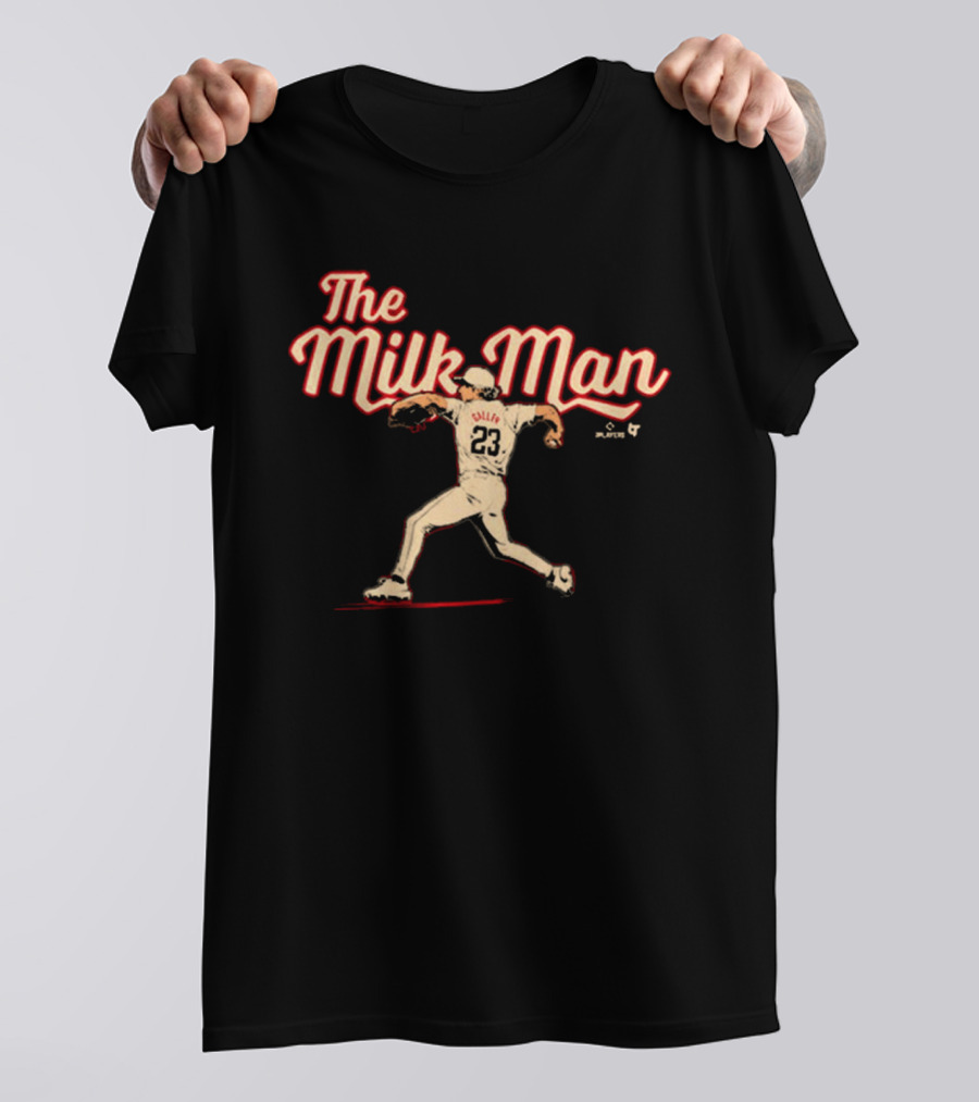 The Milk Man Arizona Diamondbacks 23 Gallen MLB Player T-Shirt