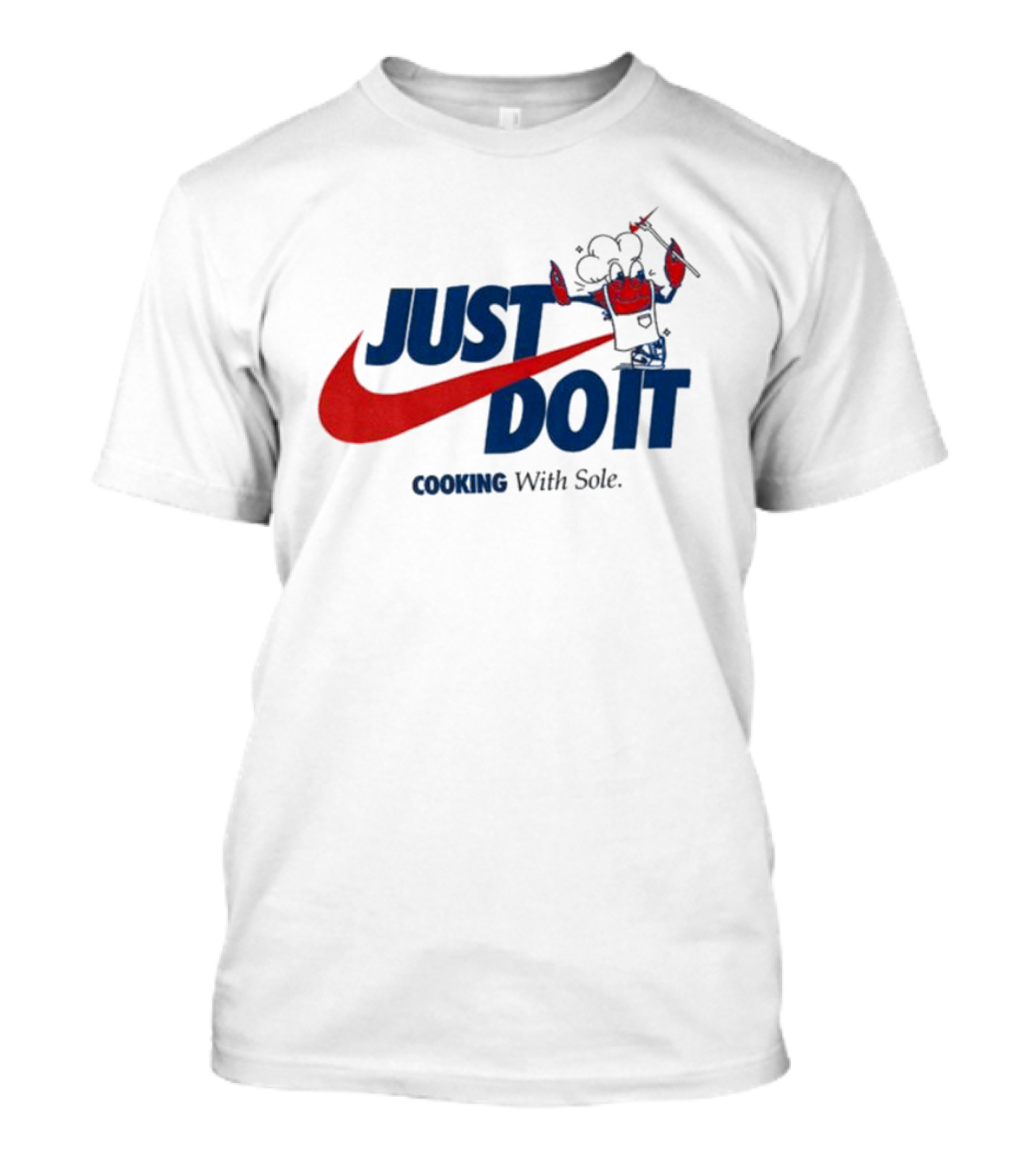 JUST DO IT Cooking With Sole Chef Swoosh T-Shirt