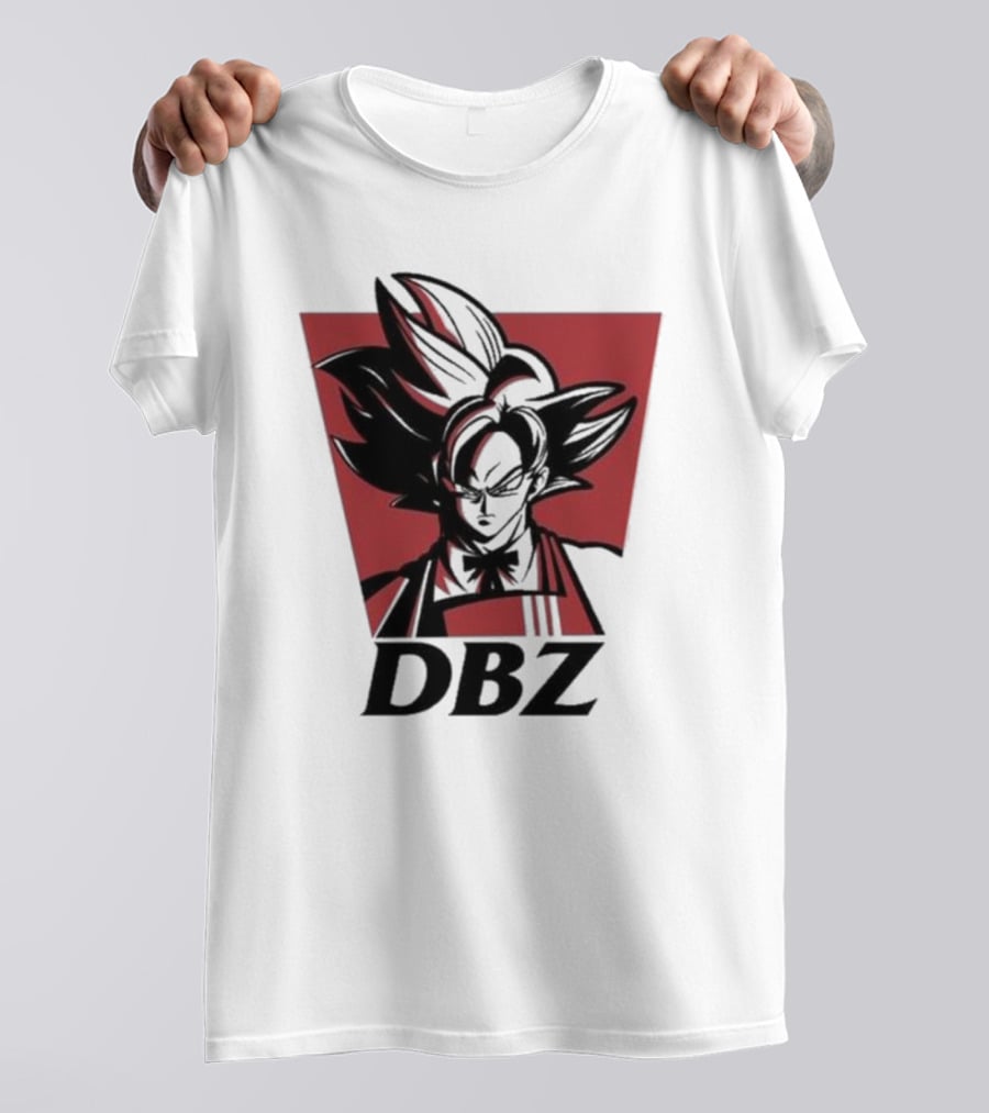 DBZ Kakarot Fried Chicken KFC Fusion T-Shirt