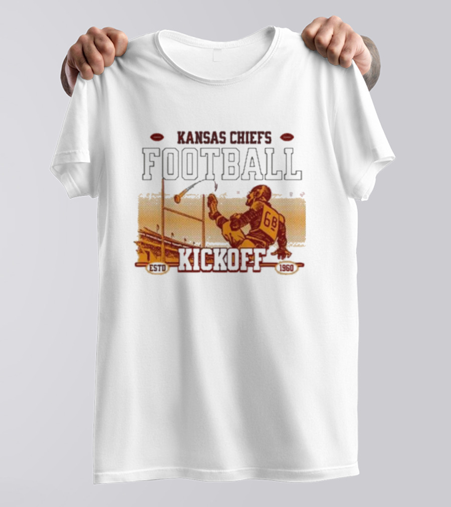 Kansas Chiefs Football Kickoff Vintage T-Shirt