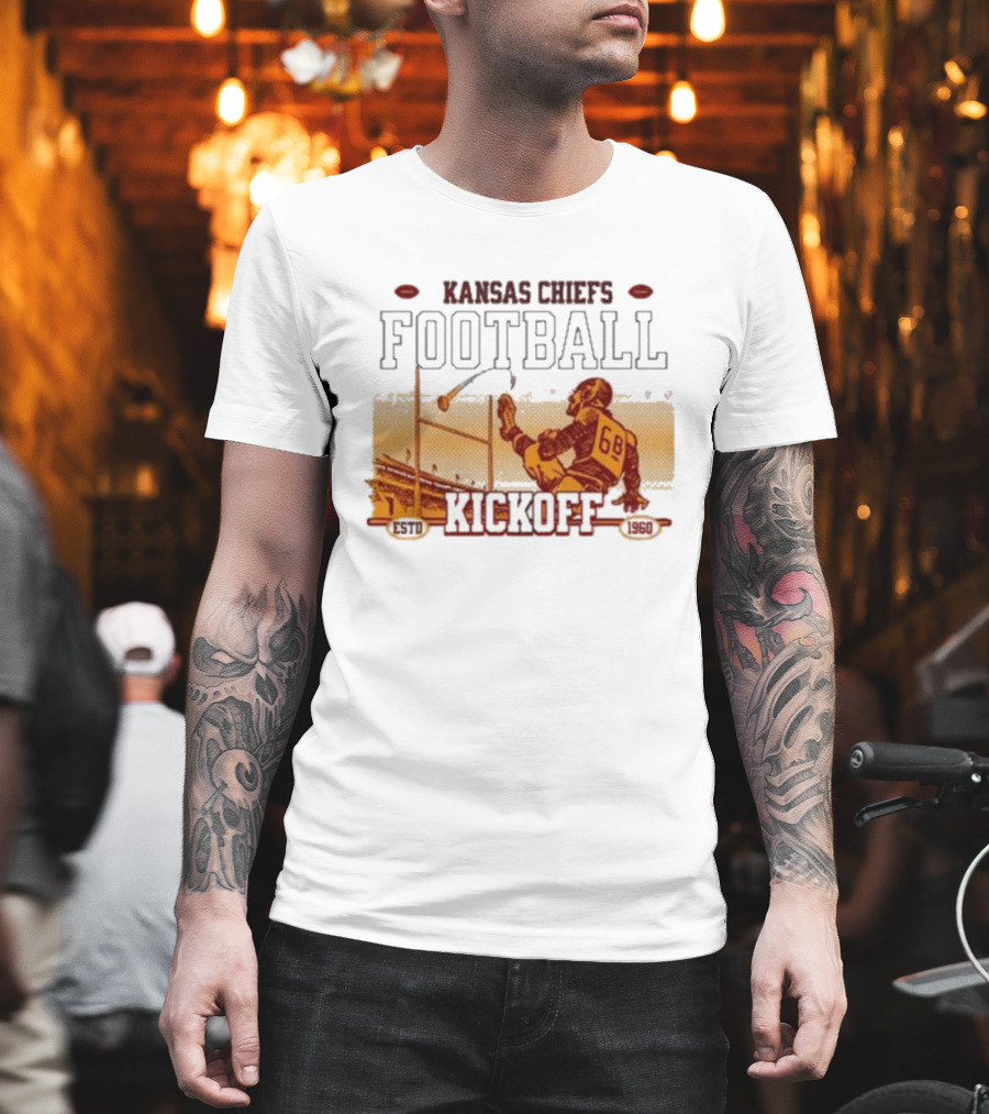 Kansas Chiefs Football Kickoff Vintage T-Shirt