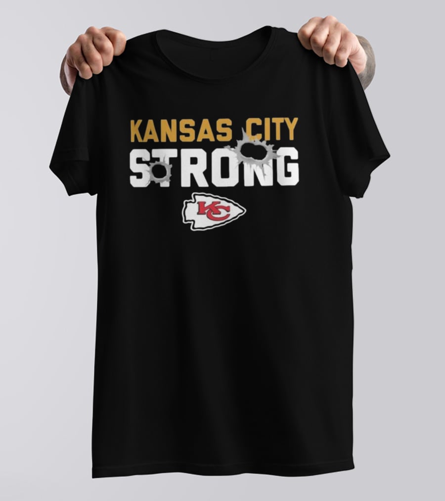 Kansas City Strong Chiefs KC Football Strength T-Shirt