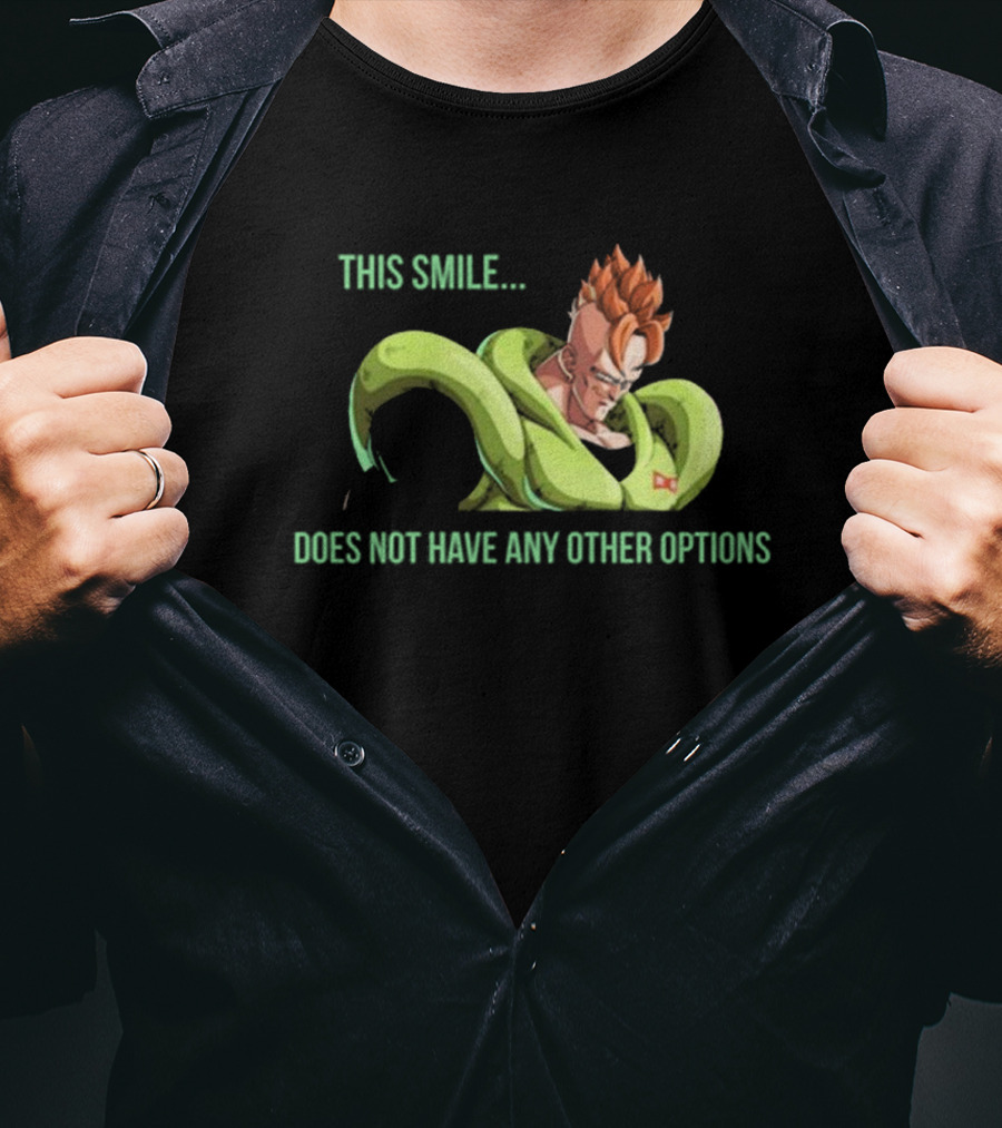 The Fighting Game Community This Smile Does Not Have Any Other Options Character Mashup T-Shirt