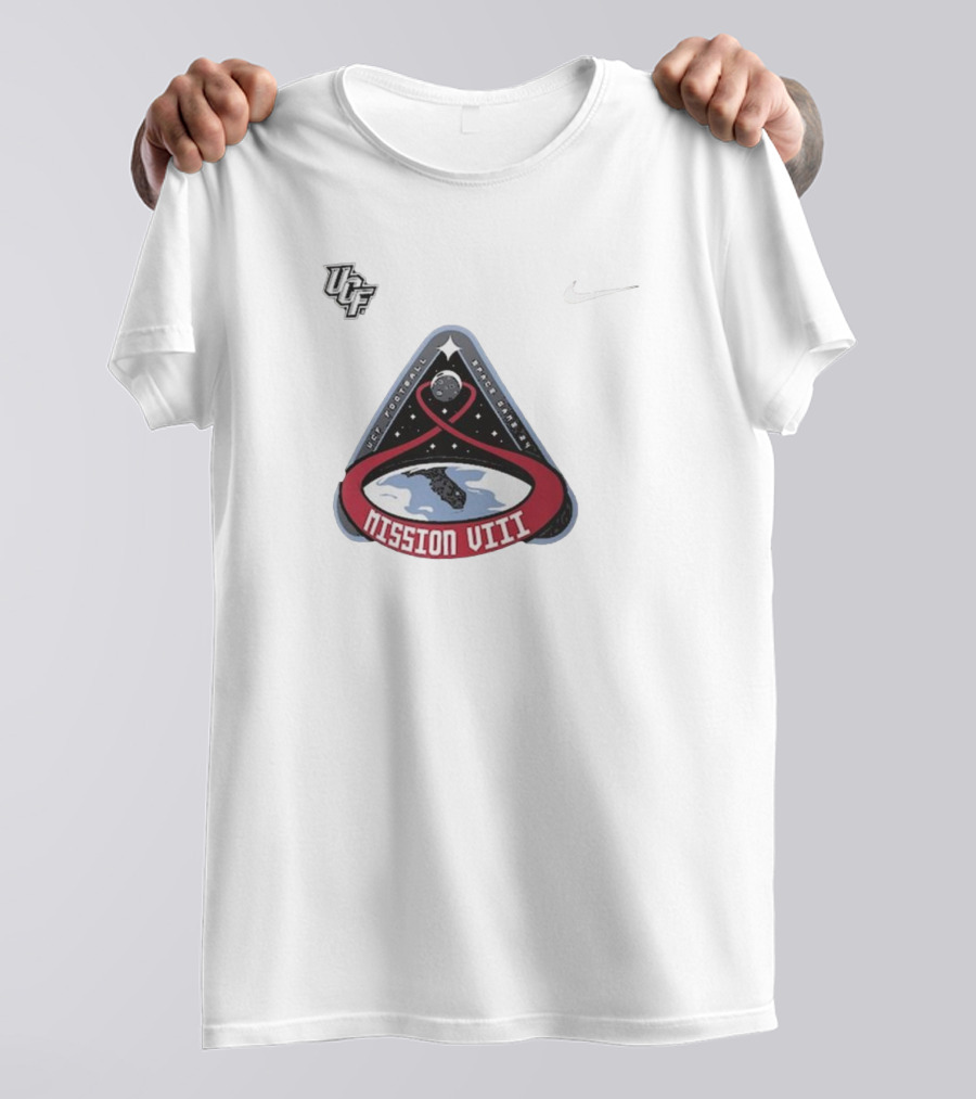 UCF Knights Space Game UCF Football Mission VIII T-Shirt
