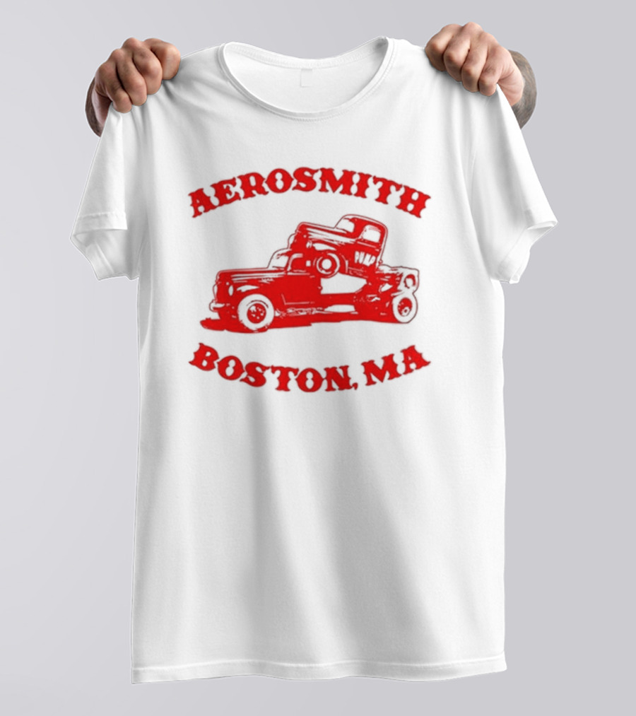Aerosmith Boston MA Pump T-Shirt