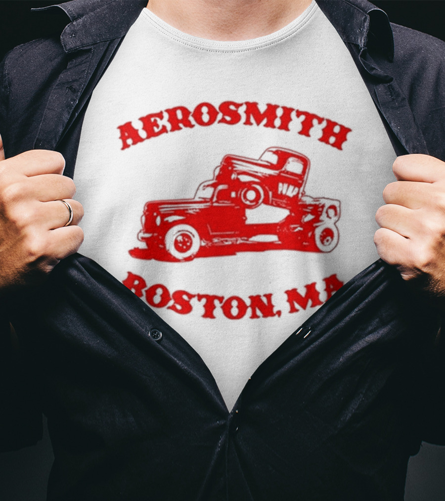 Aerosmith Boston MA Pump T-Shirt