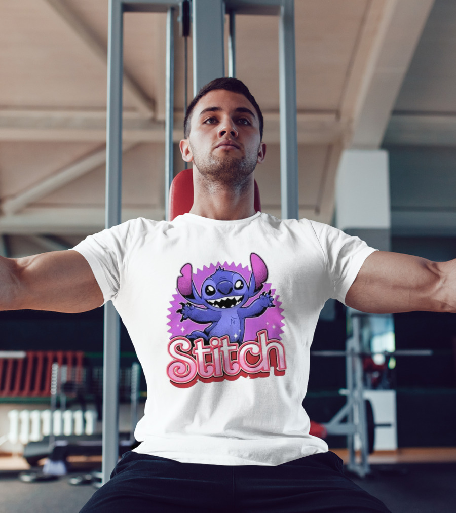 Stitch Alien Experiment 22 Fun Purple T-Shirt