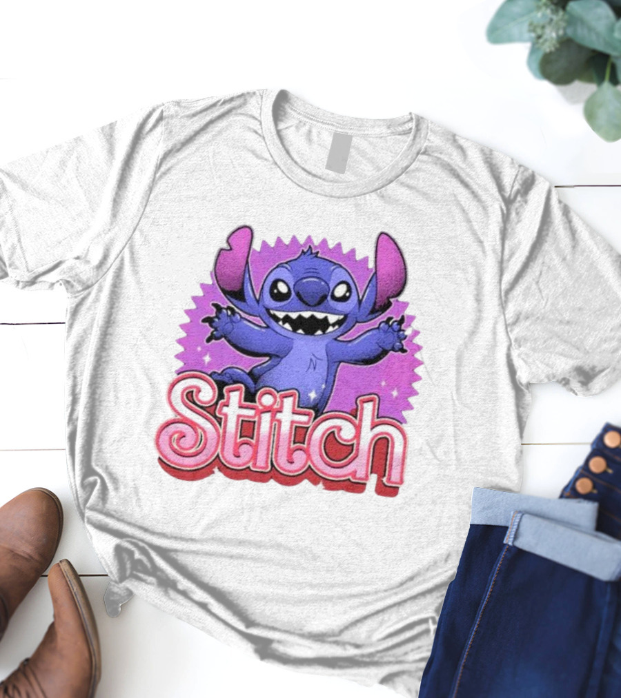 Stitch Alien Experiment 22 Fun Purple T-Shirt