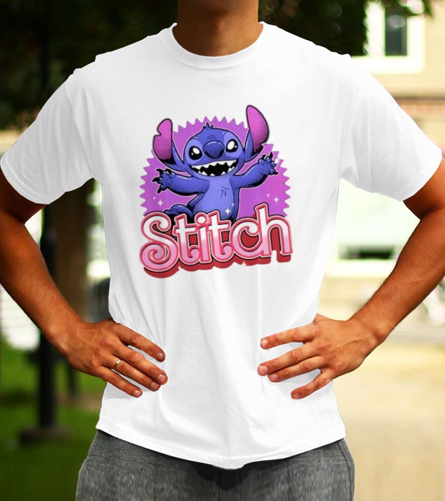 Stitch Alien Experiment 22 Fun Purple T-Shirt