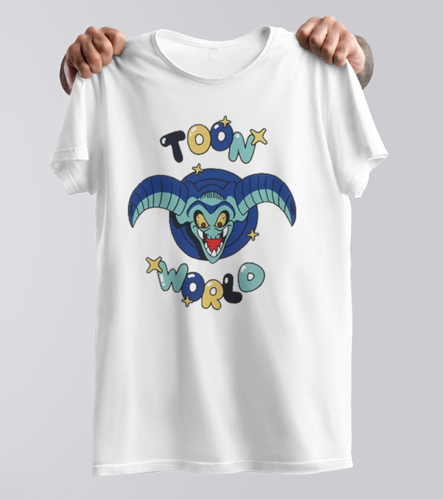 Hypland Yu-Gi-Oh Toon World With Blue Toon Monster Elements T-Shirt