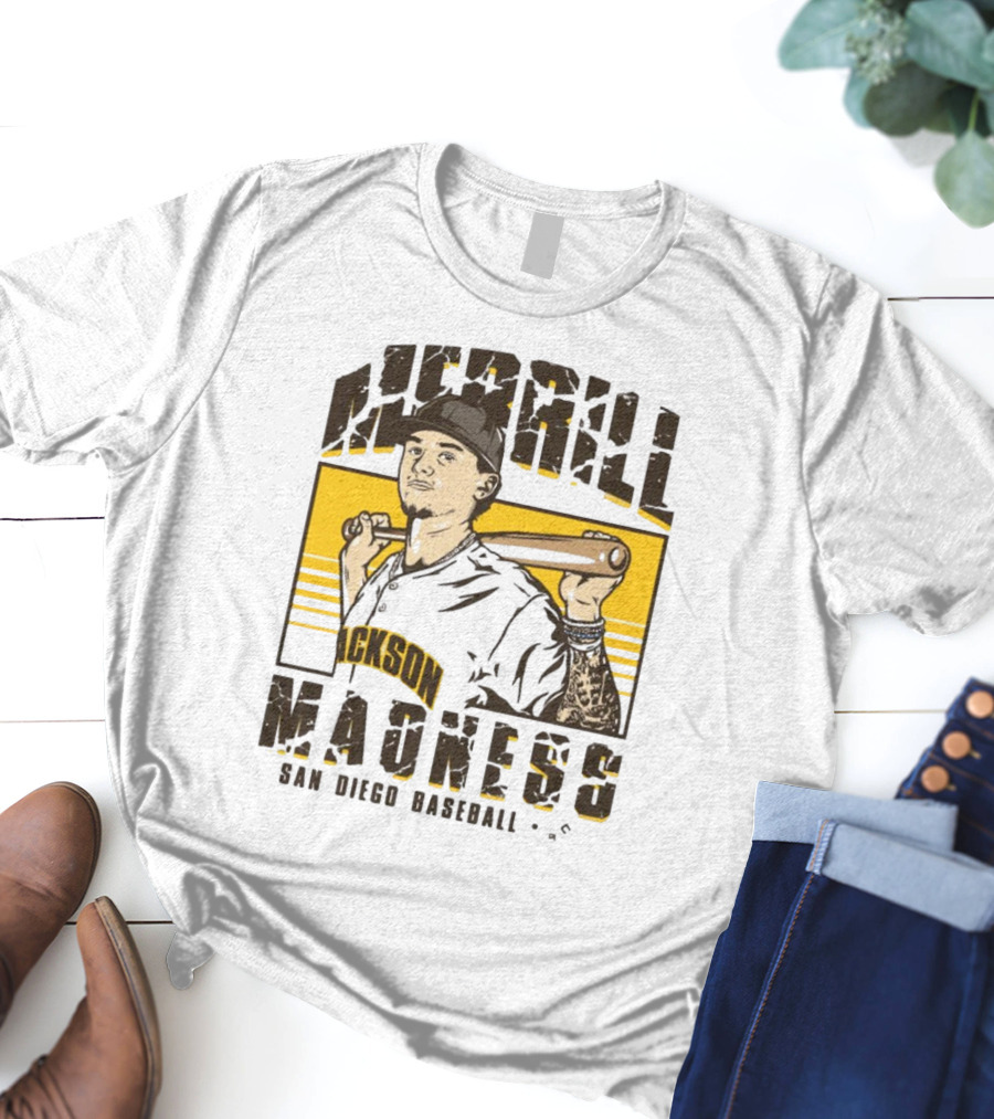 Jackson Merrill Madness San Diego Baseball T-Shirt