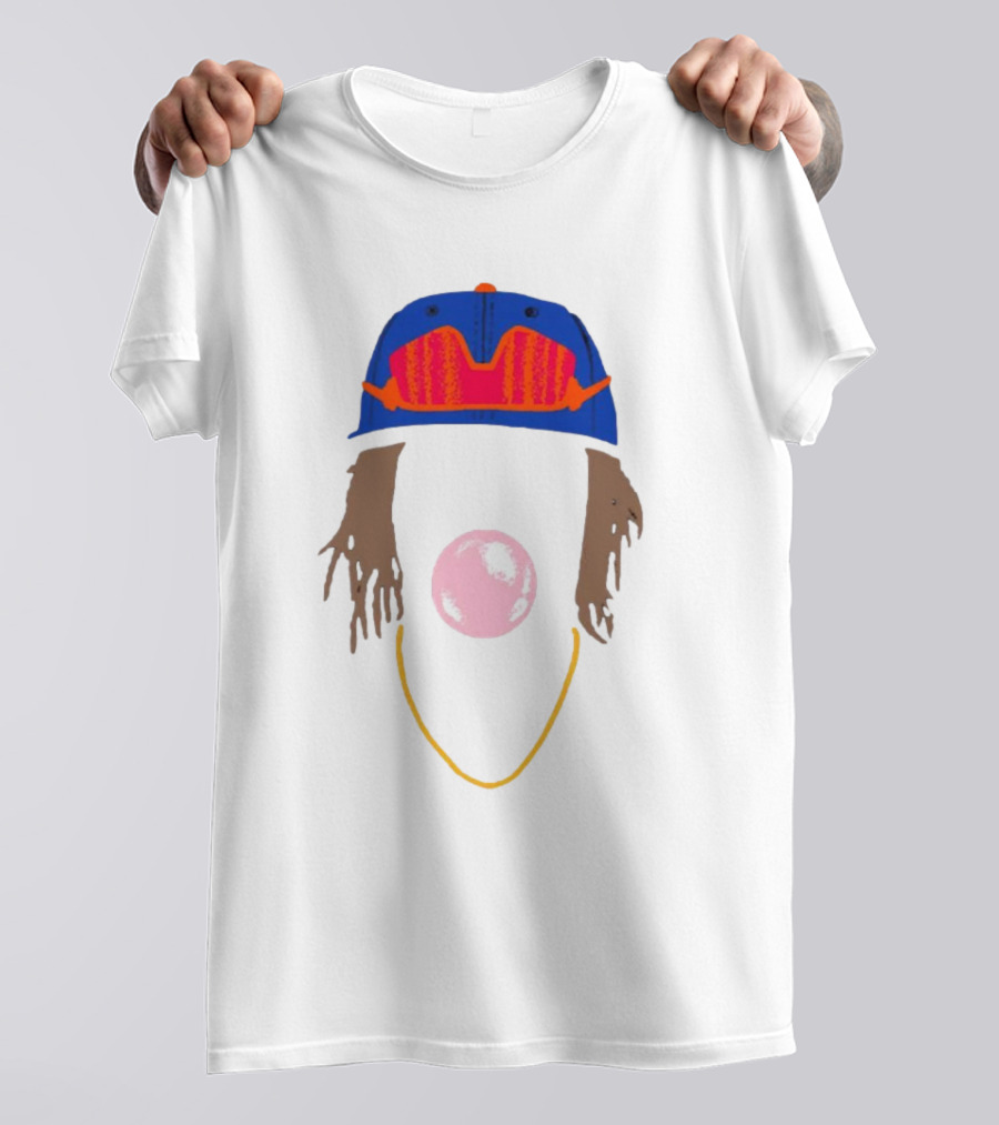 NY LA We Gotta Believe Styling With Cap And Bubblegum T-Shirt