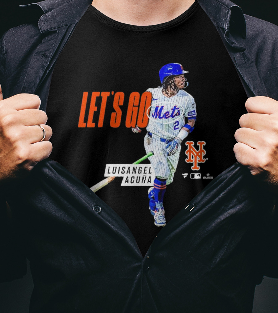 Let's Go Mets Luisangel Acuña First Home Run T-Shirt