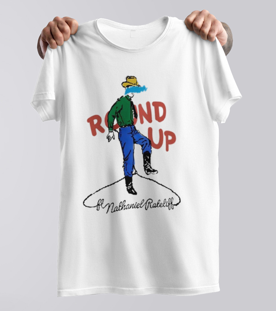 Nathaniel Rateliff Round Up Cowboy T-Shirt