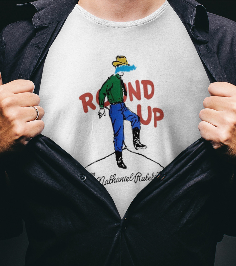Nathaniel Rateliff Round Up Cowboy T-Shirt