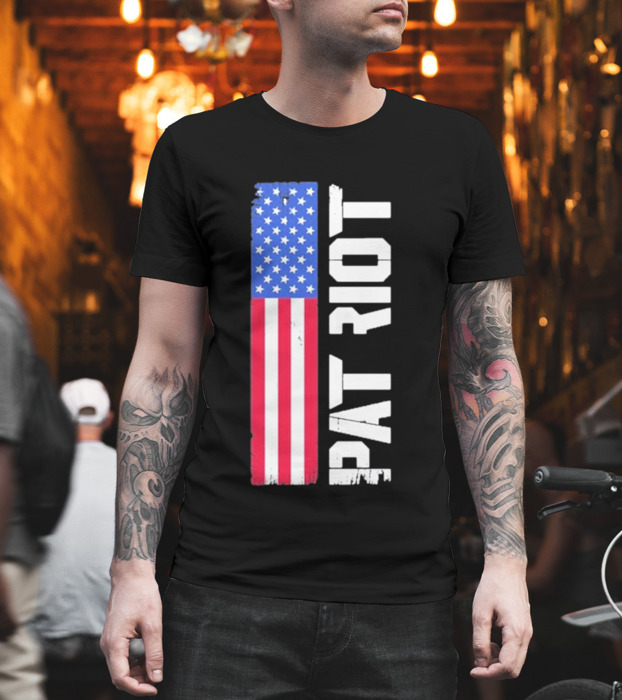 13 Fifty Old Glory Patriot American Flag T-Shirt