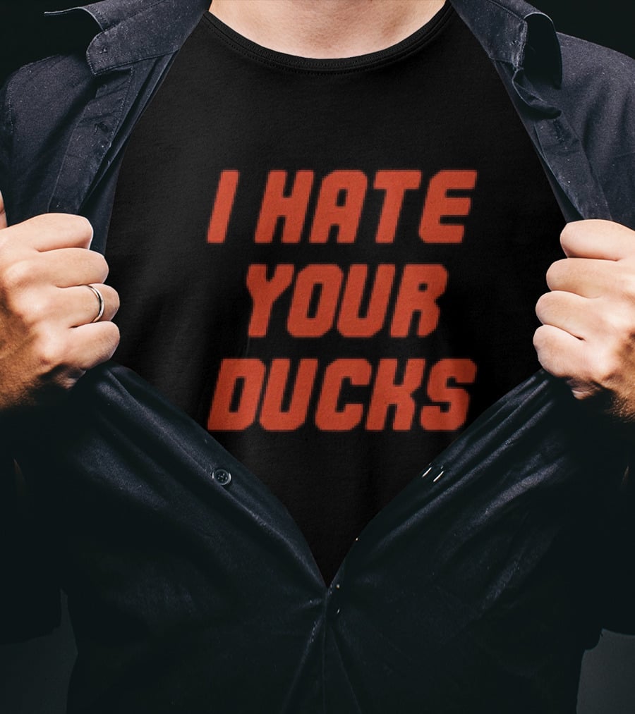 Beavers Troll I Hate Your Ducks T-Shirt