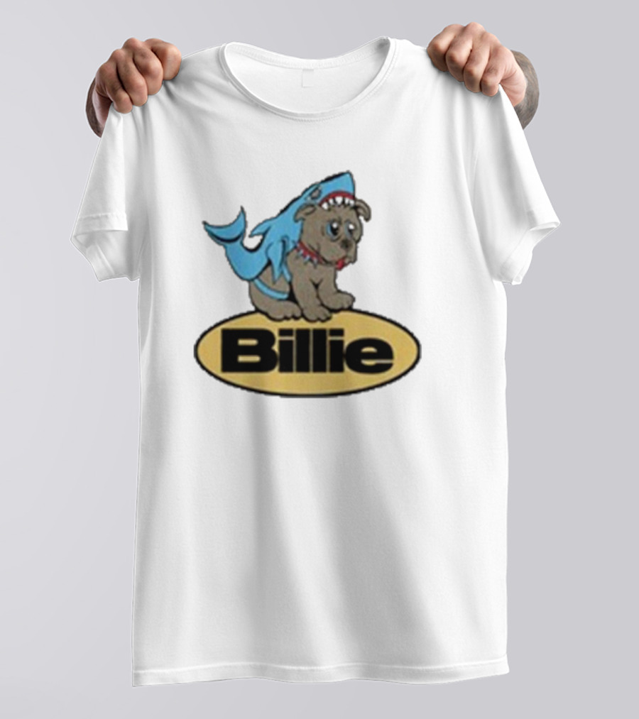Billie Eilish Shark Puppy Raglan T-Shirt