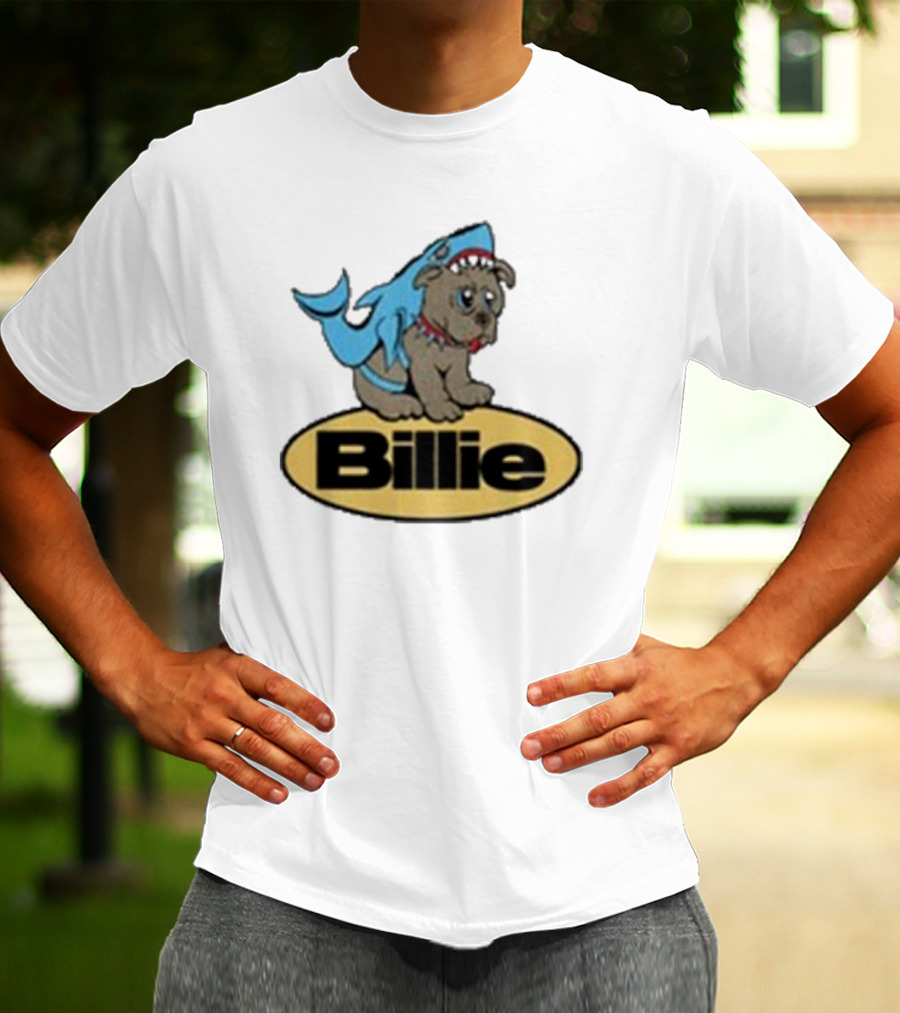 Billie Eilish Shark Puppy Raglan T-Shirt