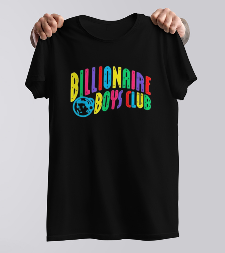 Billionaire Boys Club Kids Colorful Arch Logo With Astronaut T-Shirt