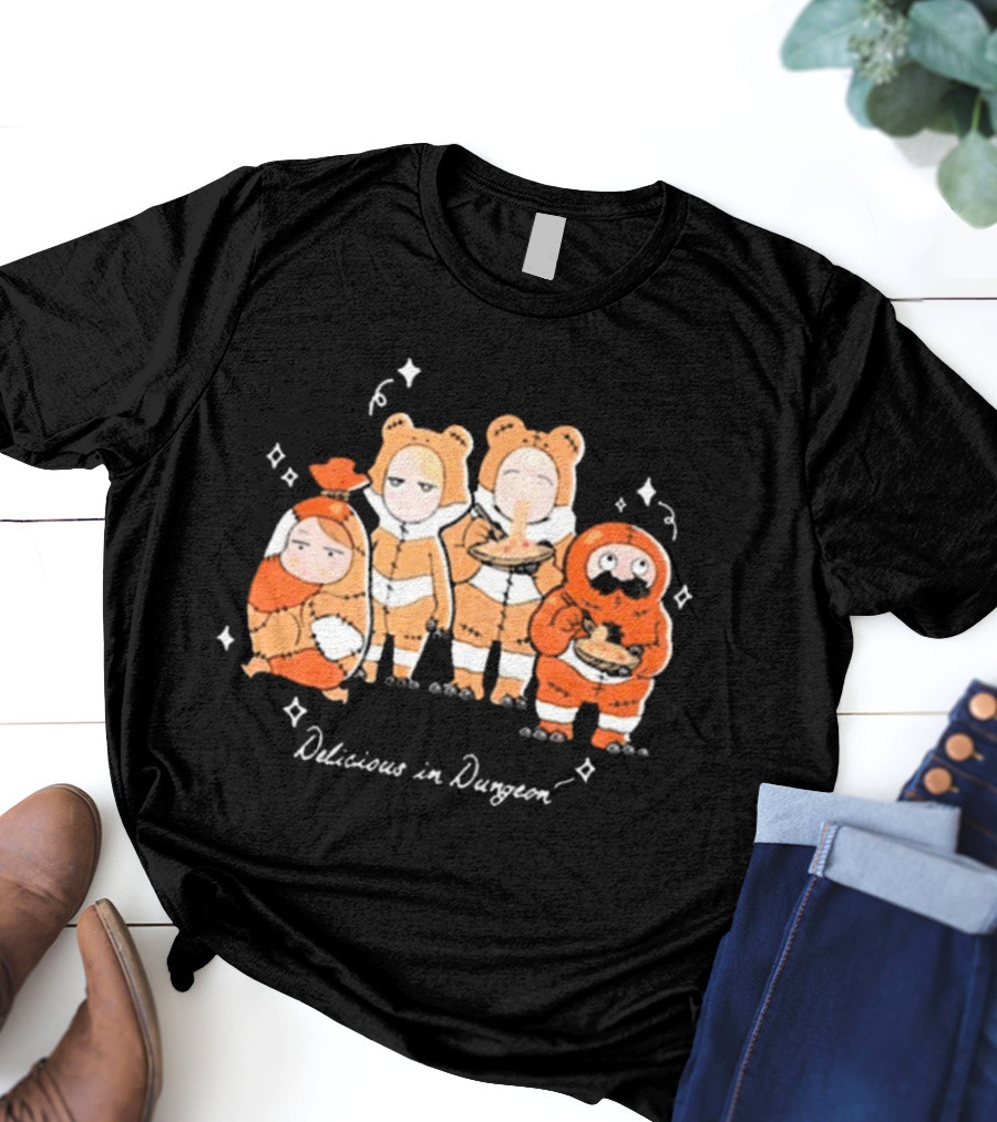 Delicious In Dungeon Characters In Cute Animal Suits T-Shirt