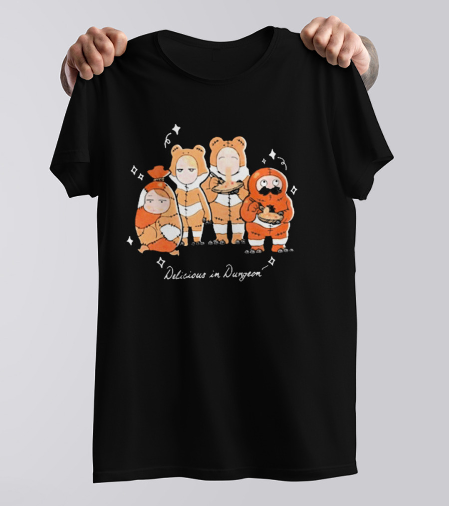 Delicious In Dungeon Characters In Cute Animal Suits T-Shirt
