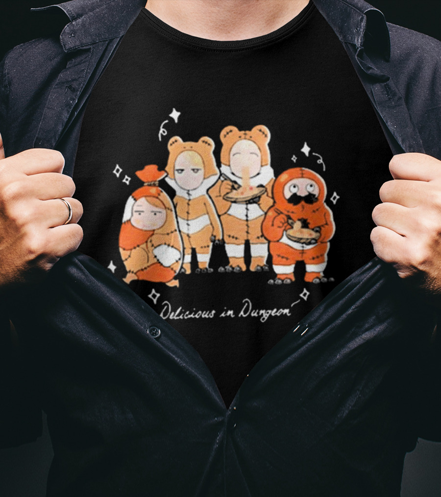 Delicious In Dungeon Characters In Cute Animal Suits T-Shirt