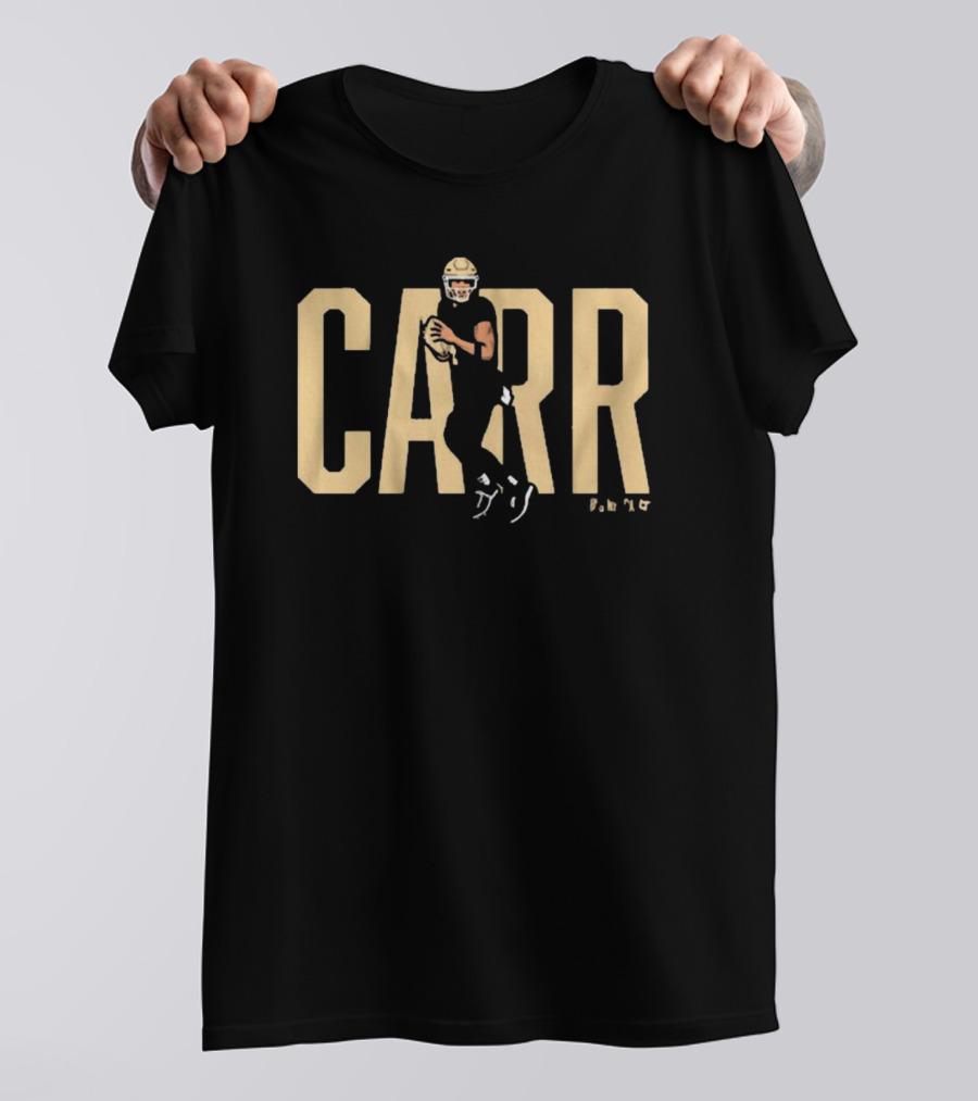 Derek Carr New Orleans Saints NFL DC-4 Quarterback Carr T-Shirt