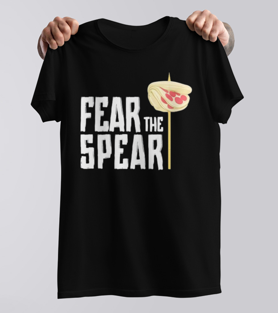 Detroit Tigers Fear The Spear Pizza T-Shirt