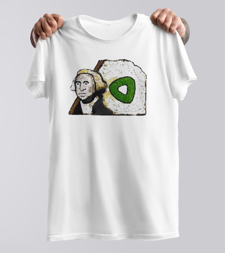 Eric John Pizza Revolution George Washington Icon Mashup T-Shirt