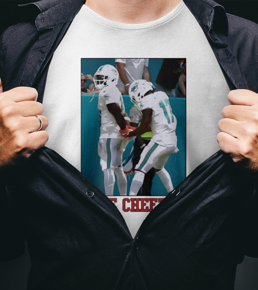 Free Cheetah Miami Dolphins Football Players T-Shirt