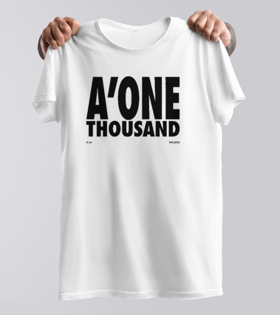 A'one Thousand A'ja Wilson T-Shirt