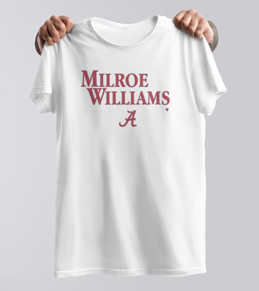 Milroe Williams ’24 Alabama Football A T-Shirt
