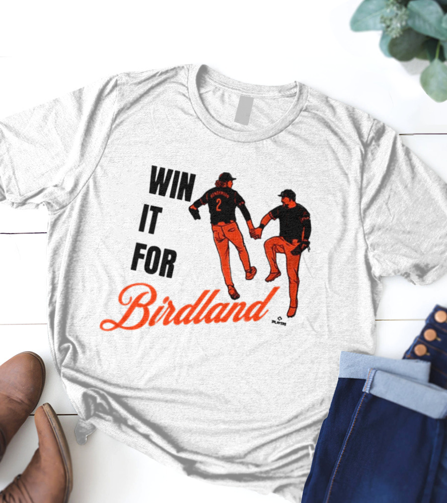 Gunnar Henderson And Anthony Santander Win It For Birdland Baltimore Orioles MLB T-Shirt