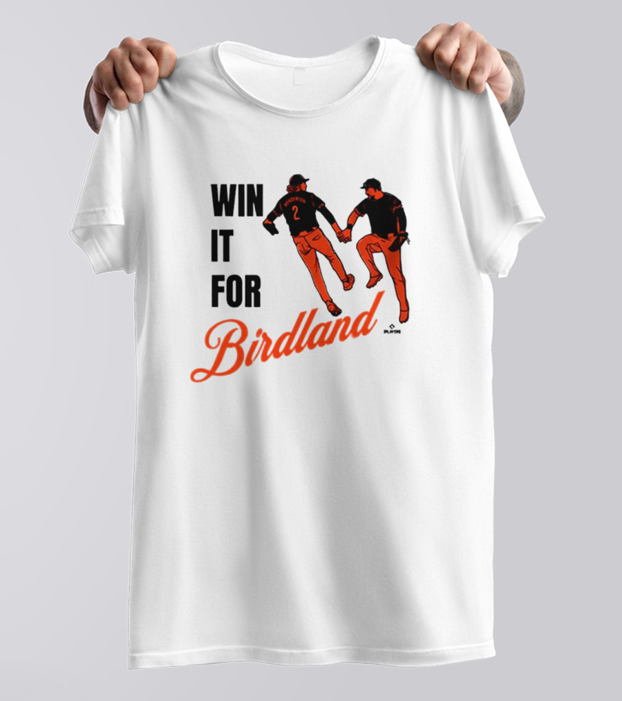 Gunnar Henderson And Anthony Santander Win It For Birdland Baltimore Orioles MLB T-Shirt