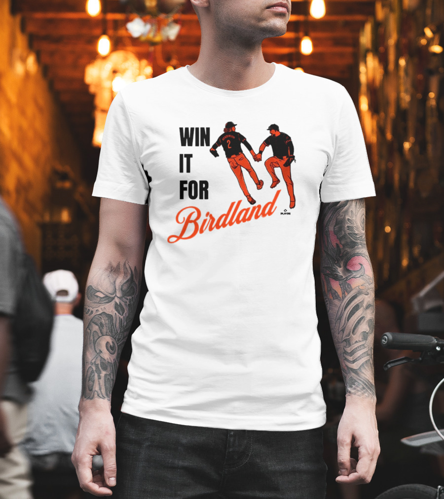 Gunnar Henderson And Anthony Santander Win It For Birdland Baltimore Orioles MLB T-Shirt