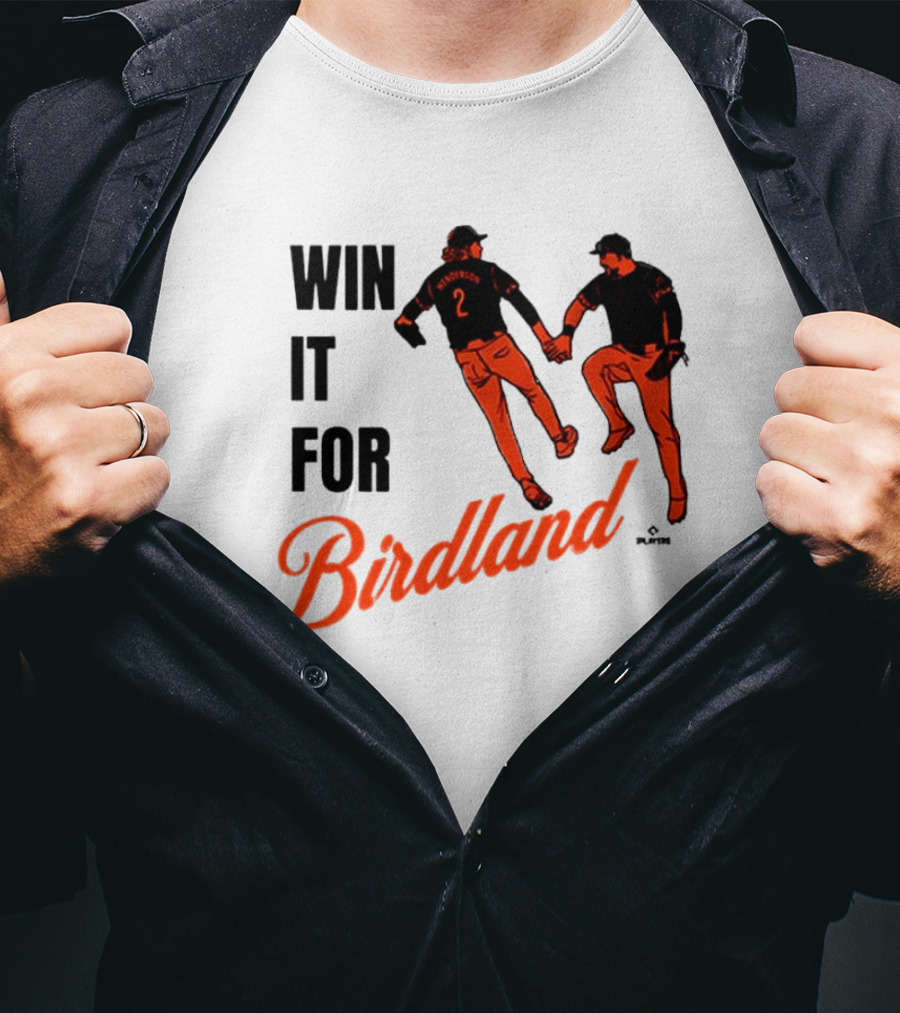 Gunnar Henderson And Anthony Santander Win It For Birdland Baltimore Orioles MLB T-Shirt